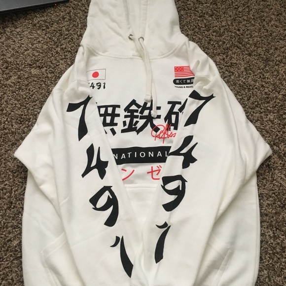 young & reckless asia international graphic hoodie - Picture 3 of 5